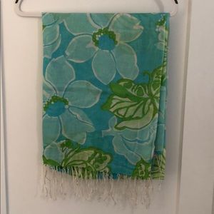 Lilly Pulitzer Murfee Silk & Cashmere scarf wrap